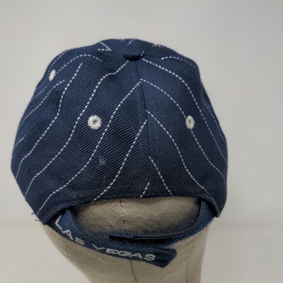 Koskash Headwear Men's Strapback Hat Blue White Size 48CM Embroidered Las Vegas - Picture 8 of 11